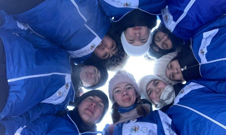 Патриотическая акция «Снежный десант»