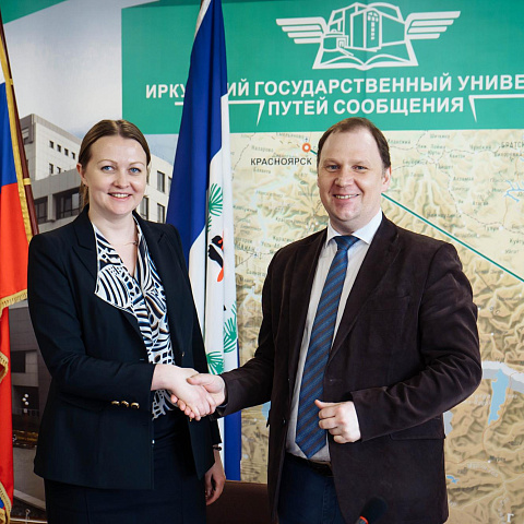 Соглашение о сотрудничестве подписали ФГБОУ ВО «ИрГУПС» и ООО «Новая вагоноремонтная компания»