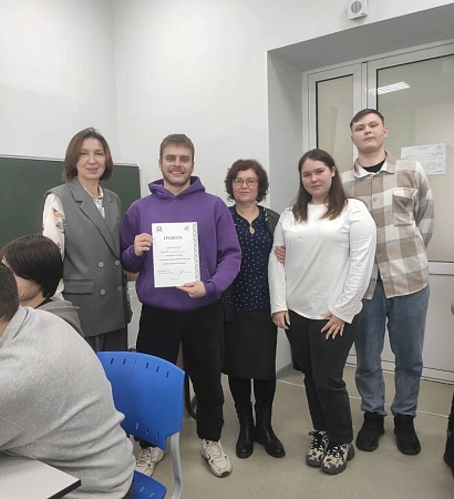 Командно-интеллектуальная игра по экономике среди студентов нашего колледжа